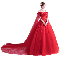 robe-de-princesse-rouge-pour-femme