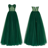robe-de-princesse-vert-femme