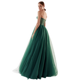 robe-de-princesse-vert-femme