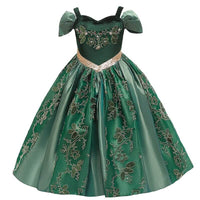 robe-de-princesse-verte-emeraude