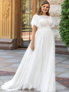 robe-empire-mariage-femme-ronde