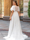 robe-empire-mariage-femme-ronde