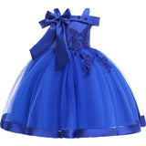 robe-fille-3-ans-princesse-bleu-ciel