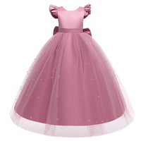 robe-fille-mariage-rose-poudre