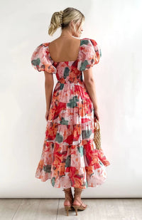 robe-fleurie-pour-mariage-champetre