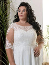 robe-longue-mariage-femme-ronde
