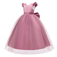 robe-fille-mariage-rose-poudre