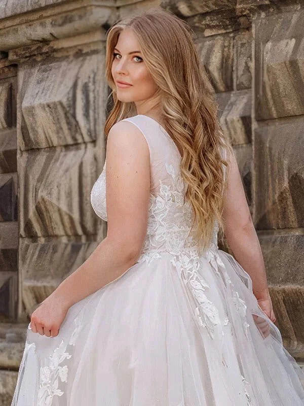 Robe Mariée pour Femme Ronde