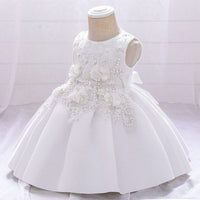robe-bebe-mariage-blanche