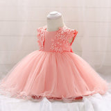 robe-bebe-fille-rose-poudre