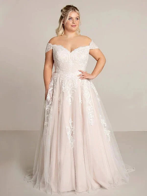 robe-pour-mariage-grande-taille