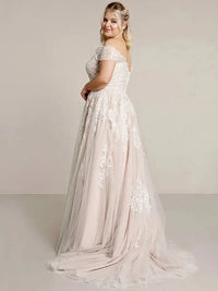robe-pour-mariage-grande-taille