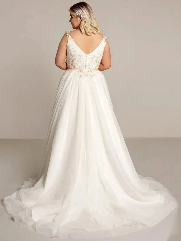 Robe pour un Mariage Grande Taille