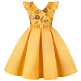 robe-princesse-courte-petite-fille