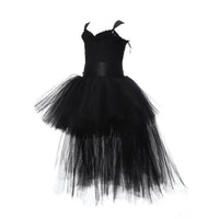 robe-noire-princesse-courte