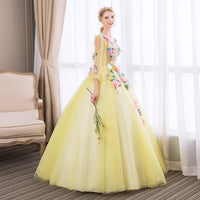 robe-de-princesse-femme-manches