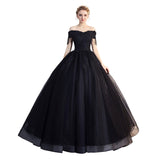 robe-princesse-longue-femme-noir