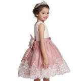 robe-princesse-rose-et-blanc