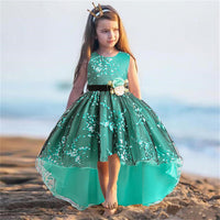 robe-princesse-vert-emeraude