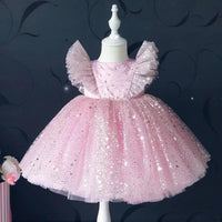 robe-rose-bebe-fille