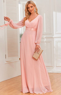robe-rose-mariage-champetre
