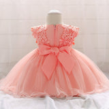 robe-bebe-fille-rose-poudre