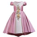 robe-rose-princesse-fille-pas-cher