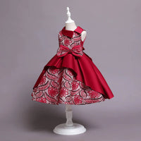 robe-rouge-fille-ceremonie