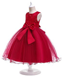 robe-de-princesse-petite-fille-rouge