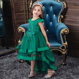 robe-princesse-verte-fille