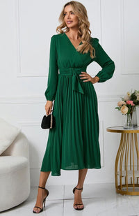 robe-verte-mariage-champetre