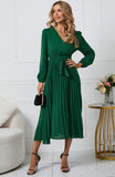 robe-verte-mariage-champetre