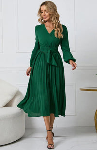 robe-verte-mariage-champetre