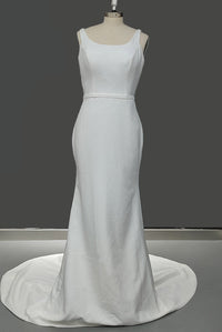 Robe de Mariée Bohème <br> Décolleté Carré