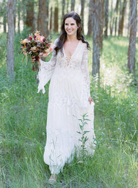 robe-de-mariee-boheme-manches-longues