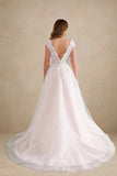 robe-de-mariee-tulle-rose