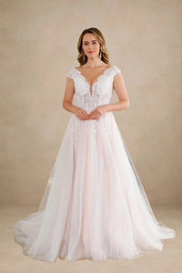 robe-de-mariee-tulle-rose