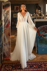 robe-de-mariee-boheme-empire