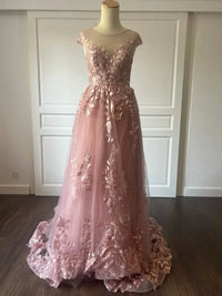 robe-de-mariee-vieux-rose