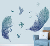 stickers-plume-bleu