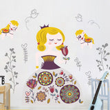 stickers-chambre-fille-fleurs