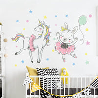 stickers-chambre-fille-lapin