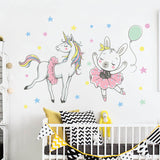 stickers-chambre-fille-lapin