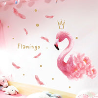 stickers-flamant-rose