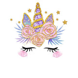 stickers-licorne-paillette