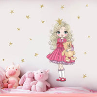 stickers-princesse-lit