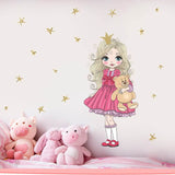 stickers-princesse-lit
