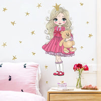 stickers-princesse-lit